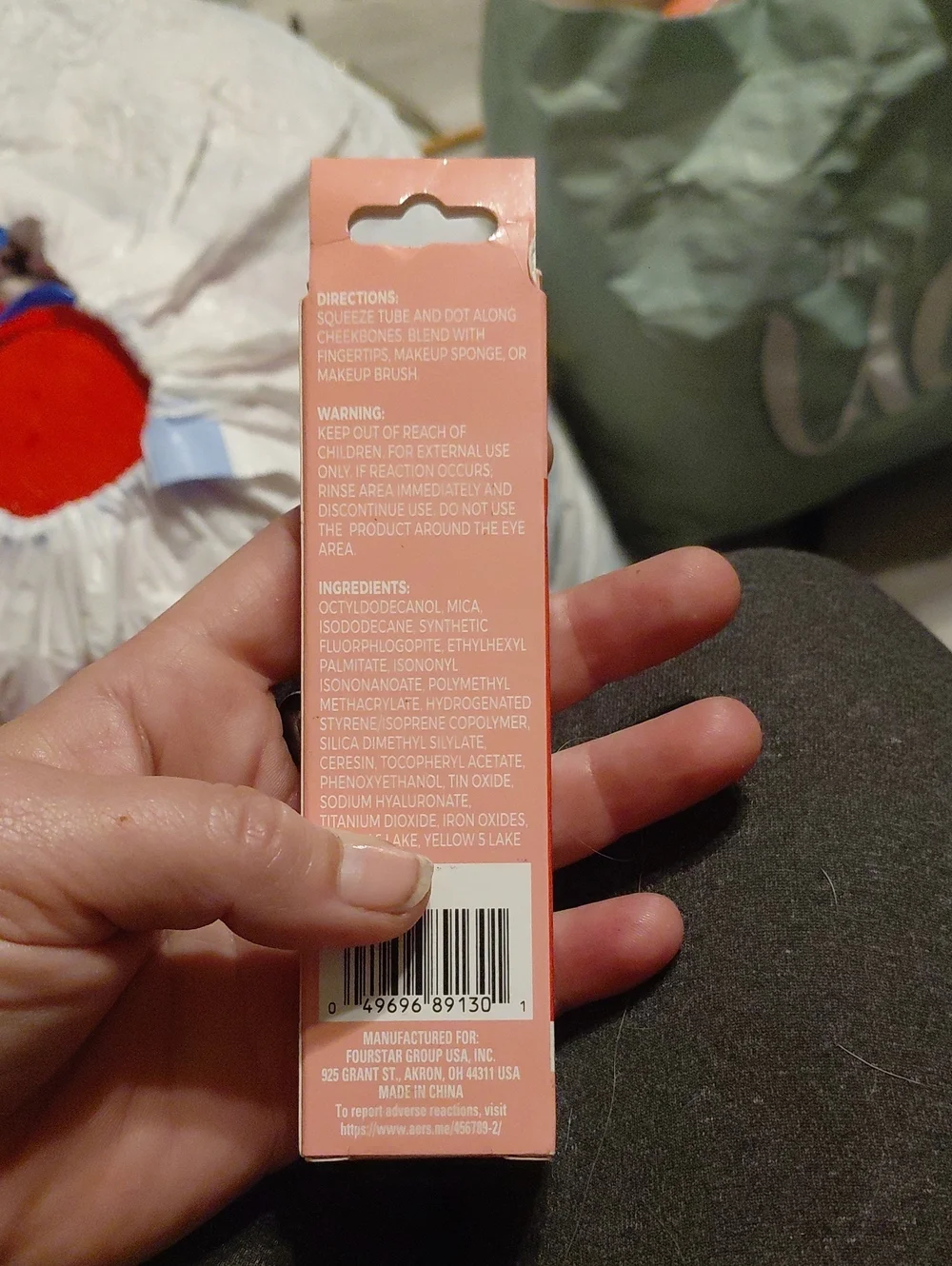 N/A cream blush